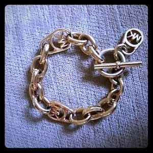 Gold Michael Kors Toggle Bracelet